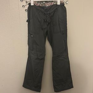 Gray scrub pants